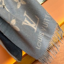 LV Reykjavik 漸變經典 Monogram 圖案山羊絨圍巾
