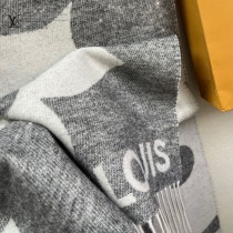 LV金線大花紋披肩