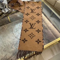 LV 新款Tigergram 連帽圍巾