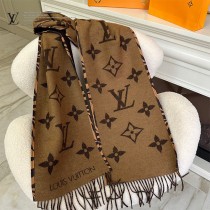 LV 新款Tigergram 連帽圍巾