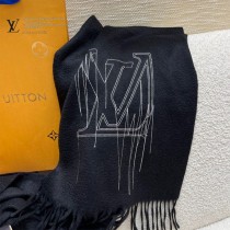 LV 山羊絨Stitch 圍巾