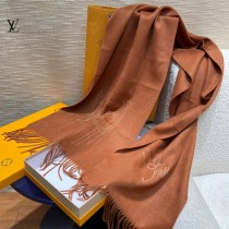 LV 山羊絨Stitch 圍巾