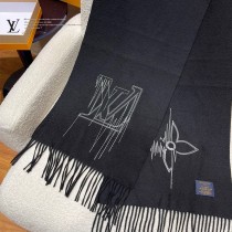 LV 山羊絨Stitch 圍巾