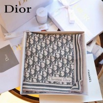 Dior老花頂級真絲羊絨方巾 三個色