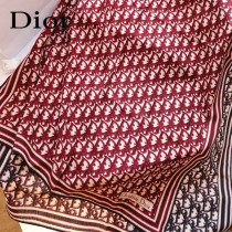 Dior老花頂級真絲羊絨方巾 三個色
