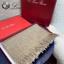 Loro piana頂級原單經典水波紋素色羊絨圍巾
