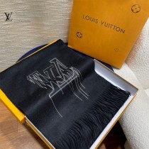 LV 山羊絨Stitch 圍巾