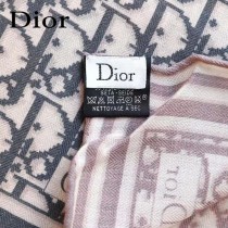 Dior老花頂級真絲羊絨方巾 三個色