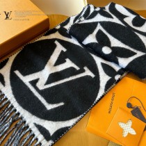 lv秋冬新款 Medallion 圍巾