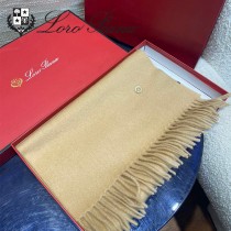 Loro piana頂級原單經典水波紋素色羊絨圍巾