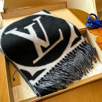 lv秋冬新款 Medallion 圍巾