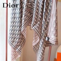Dior老花頂級真絲羊絨方巾 三個色