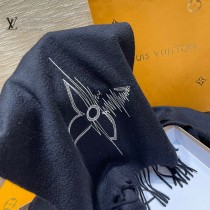 LV 山羊絨Stitch 圍巾