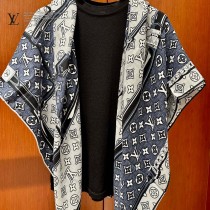 lv MONOGRAM JACQUARD DENIM高定版絨方巾