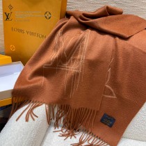 LV 山羊絨Stitch 圍巾