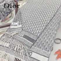 Dior新款羊絨圍巾
