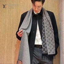 LV雙面漸變花紋大長巾