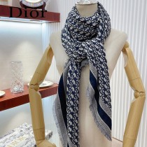 Dior經典Cannage提花披肩