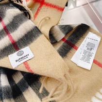 burberry專櫃級經典羊絨格子圍巾