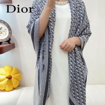 Dior經典Cannage提花披肩