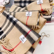 burberry專櫃級經典羊絨格子圍巾