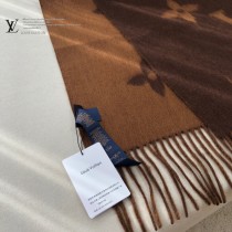 LV原單Reykjavik雙面羊絨圍巾