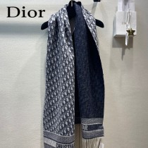 Dior最新款Oblique印花圍巾