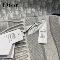 Dior最新款Oblique印花圍巾