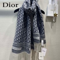 Dior最新款Oblique印花圍巾