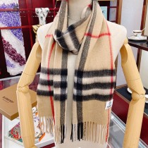 burberry專櫃級經典羊絨格子圍巾