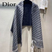 Dior最新款Oblique印花圍巾
