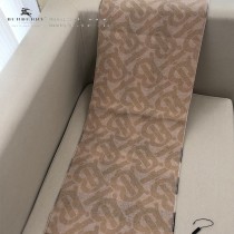 博柏利經典TB logo標誌vs 格子設計雙面羊絨圍巾