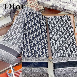 Dior經典Cannage提花披肩