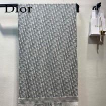 Dior最新款Oblique印花圍巾