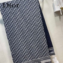 Dior最新款Oblique印花圍巾