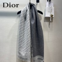 Dior最新款Oblique印花圍巾