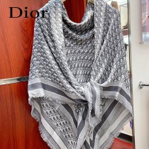 Dior經典Cannage提花披肩