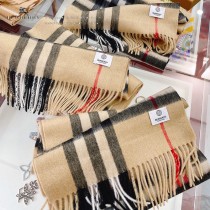 burberry專櫃級經典羊絨格子圍巾