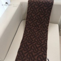 博柏利經典TB logo標誌vs 格子設計雙面羊絨圍巾