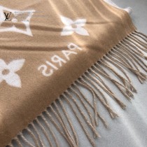 LV原單Reykjavik雙面羊絨圍巾