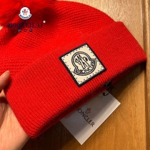 蒙口羊毛狐貍毛球毛線帽