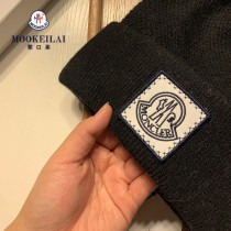 蒙口羊毛狐貍毛球毛線帽
