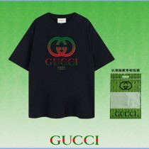 古馳新款高品質圓領短袖T恤
