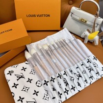 LV  化妝刷羊毛散粉刷修容刷腮紅刷粉底刷全套禮盒裝