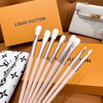 LV  化妝刷羊毛散粉刷修容刷腮紅刷粉底刷全套禮盒裝