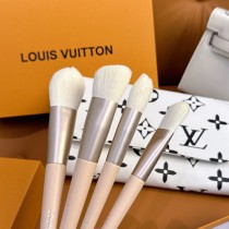 LV  化妝刷羊毛散粉刷修容刷腮紅刷粉底刷全套禮盒裝