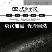 真皮手套男士冬季骑车加绒保暖防风骑行女士真皮手套