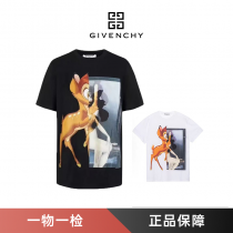 GIVENCHY 纪梵希小鹿 原厂专柜正品T恤短袖