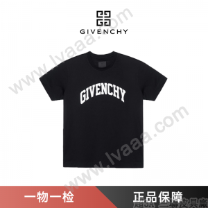 GIVENCHY  弧形字母  原厂专柜正品T恤短袖