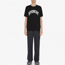 GIVENCHY  弧形字母  原厂专柜正品T恤短袖